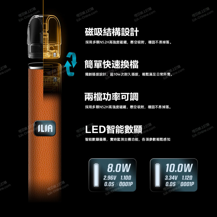 ILIA一代電子煙主機